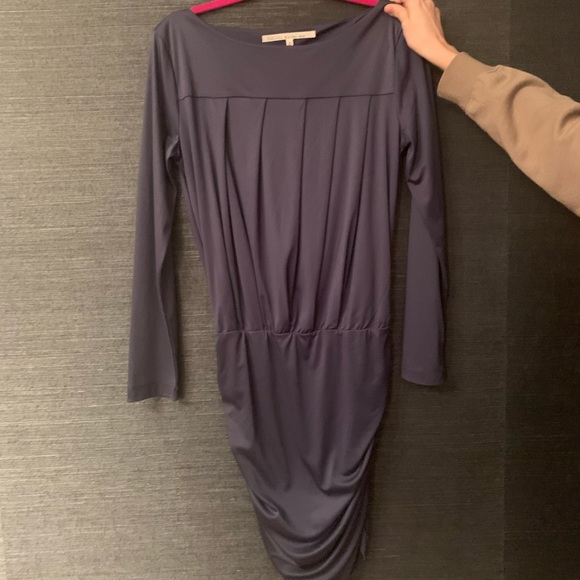 RACHEL Rachel Roy Black Ruched Cocktail Dress - Picture 1 of 2